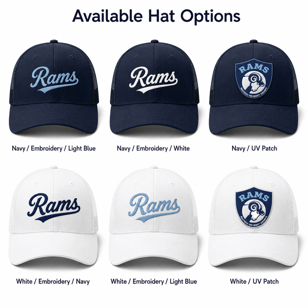 UC Rams Hats