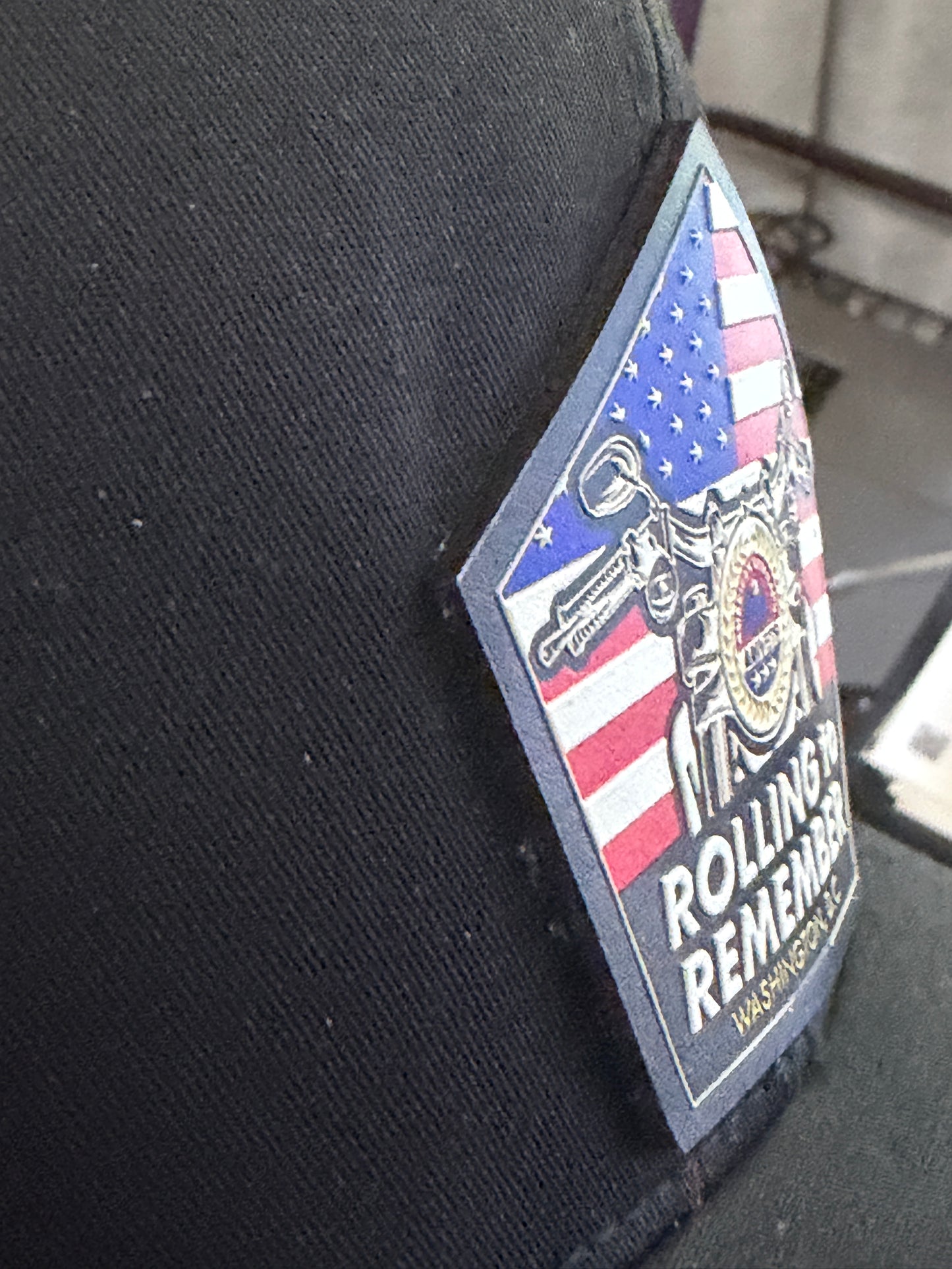 Rolling to Remember Logo UV Patch Hat